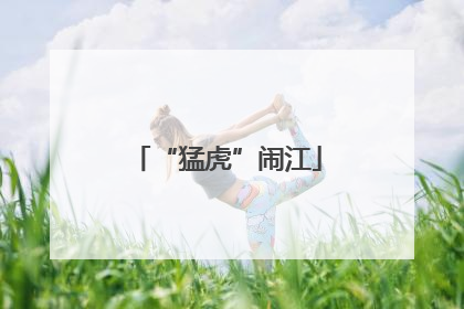 “猛虎”闹江