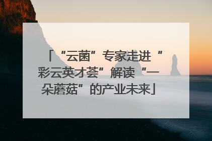 “云菌”专家走进“彩云英才荟”解读“一朵蘑菇”的产业未来