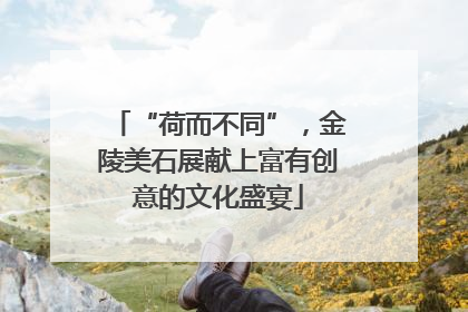 “荷而不同”，金陵美石展献上富有创意的文化盛宴