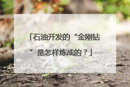 石油开发的“金刚钻”是怎样炼成的？