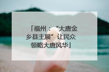 福州：“大唐金乡县主展”让民众领略大唐风华
