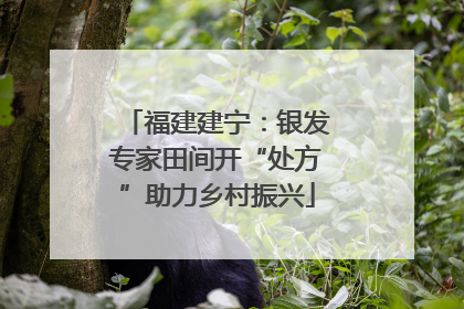 福建建宁：银发专家田间开“处方”助力乡村振兴