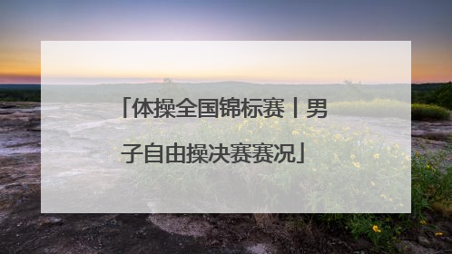 体操全国锦标赛丨男子自由操决赛赛况