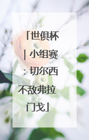 世俱杯｜小组赛：切尔西不敌弗拉门戈