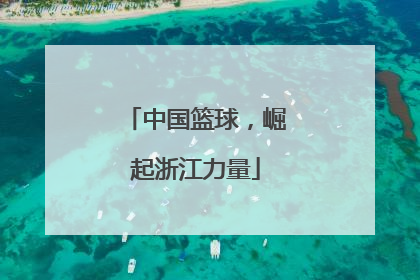 中国篮球，崛起浙江力量