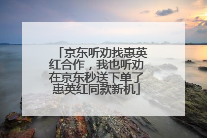 京东听劝找惠英红合作，我也听劝在京东秒送下单了惠英红同款新机