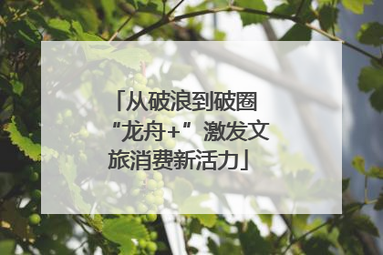 从破浪到破圈 “龙舟+”激发文旅消费新活力