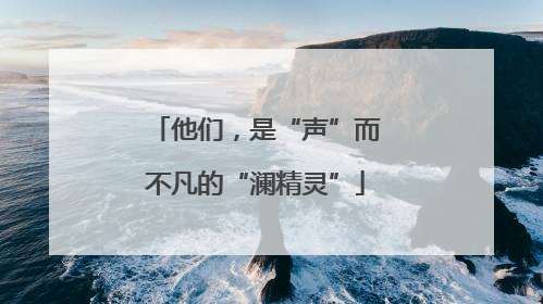他们，是“声”而不凡的“澜精灵”