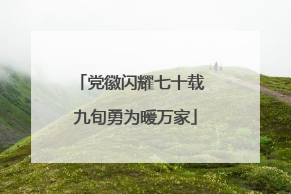 党徽闪耀七十载 九旬勇为暖万家