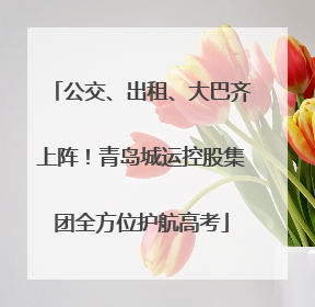 公交、出租、大巴齐上阵！青岛城运控股集团全方位护航高考