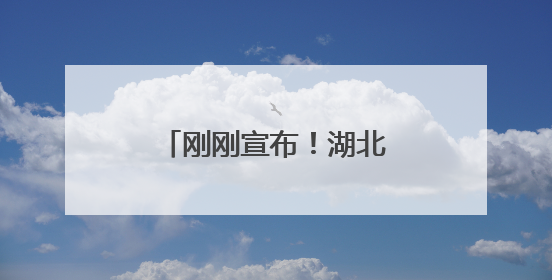 刚刚宣布！湖北新增一家国企