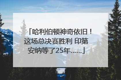 哈利伯顿神奇依旧！这场总决赛胜利 印第安纳等了25年……