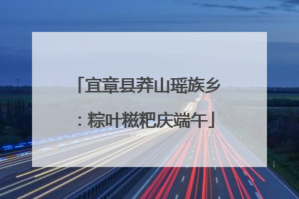 宜章县莽山瑶族乡：粽叶糍粑庆端午