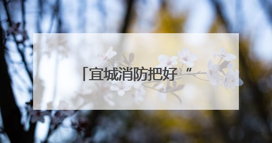 宜城消防把好“安全关”守好端午“安康线”