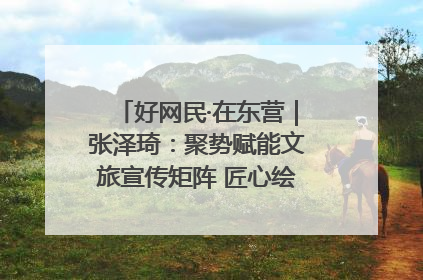 好网民·在东营｜张泽琦：聚势赋能文旅宣传矩阵 匠心绘就东营诗与远方