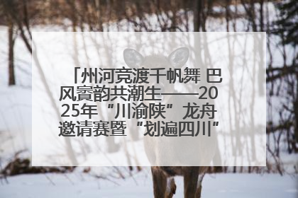 州河竞渡千帆舞 巴风賨韵共潮生——2025年“川渝陕”龙舟邀请赛暨“划遍四川”达川站圆满收官