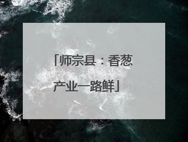 师宗县：香葱产业一路鲜