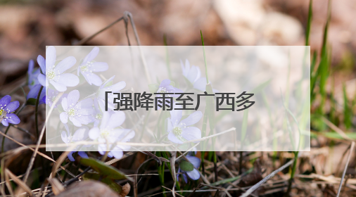 强降雨至广西多地发生洪水，消防人员转移群众