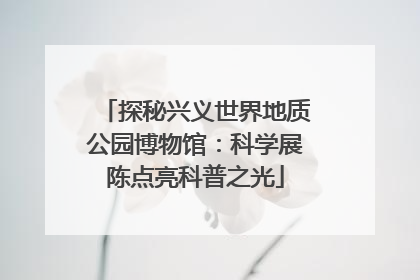 探秘兴义世界地质公园博物馆：科学展陈点亮科普之光