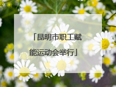 昆明市职工赋能运动会举行