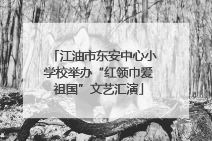江油市东安中心小学校举办“红领巾爱祖国”文艺汇演
