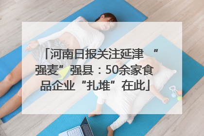河南日报关注延津 “强麦”强县：50余家食品企业“扎堆”在此