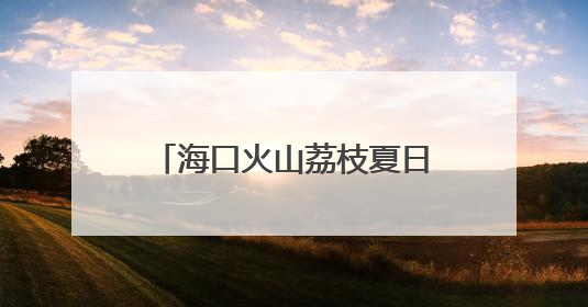 海口火山荔枝夏日市集登场 跨界融合注入消费新活力