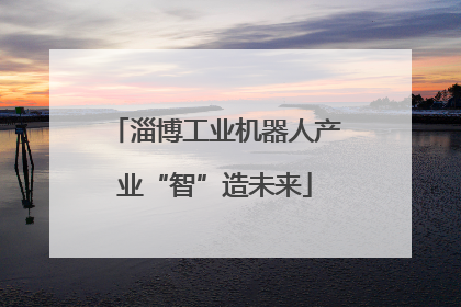 淄博工业机器人产业“智”造未来