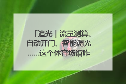 追光｜流量测算、自动开门、智能调光……这个体育场馆咋这么先进？