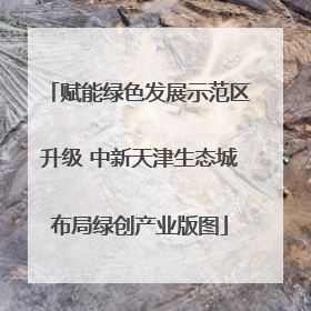 赋能绿色发展示范区升级 中新天津生态城布局绿创产业版图