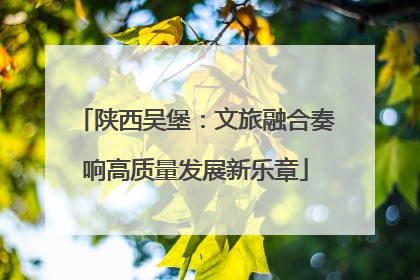 陕西吴堡：文旅融合奏响高质量发展新乐章