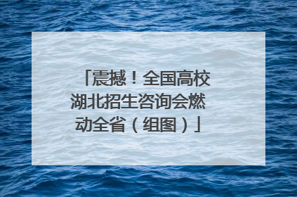 震撼！全国高校湖北招生咨询会燃动全省（组图）