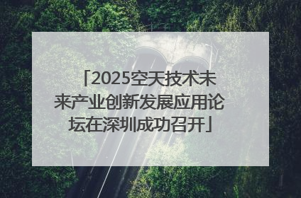 2025空天技术未来产业创新发展应用论坛在深圳成功召开